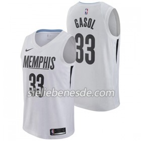 Herren NBA Memphis Grizzlies Trikot Marc Gasol 33 Nike City Edition Swingman
